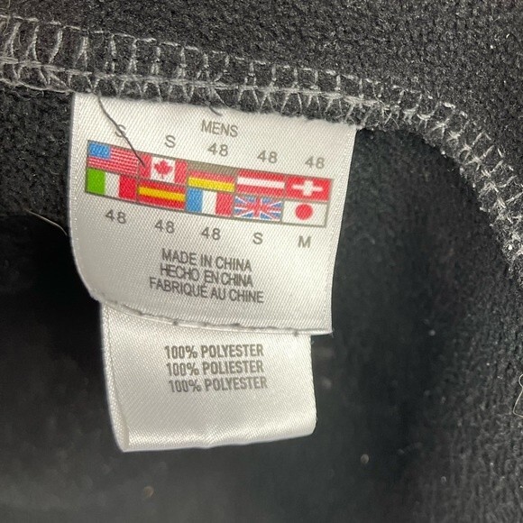 Spyder Men's Constant Full Zip Up Sweater Fleece Jacket Polar Black S Outdoor - Picture 11 of 16